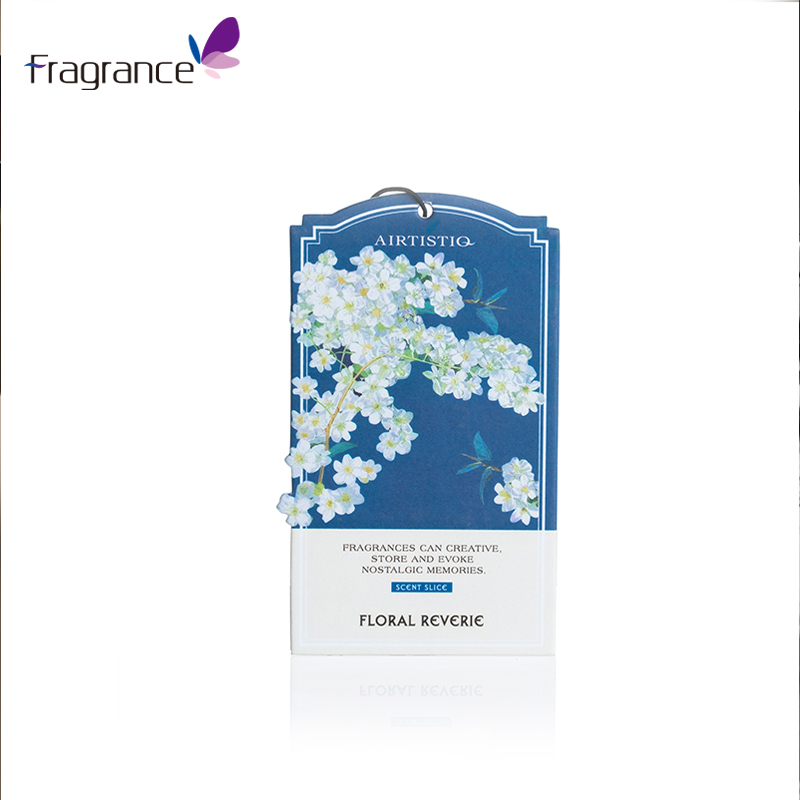 La bolsita perfumada guardarropa del coche de la decoración casera 10g empaqueta la tarjeta para los cajones y los armarios