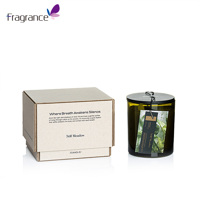 OEM su logotipo de etiqueta privada, suministros de fabricación de velas, ambientador de aire de velas de lujo para el hogar 220G